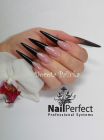 Nails done using Nail Perfect Professional System products. Nail Perfect Secret Pink cover gel